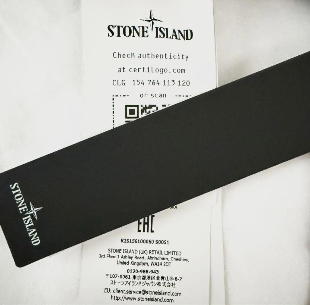 新品 STONE ISLAND ストーンアイランド スウェット ブラック L — image 3