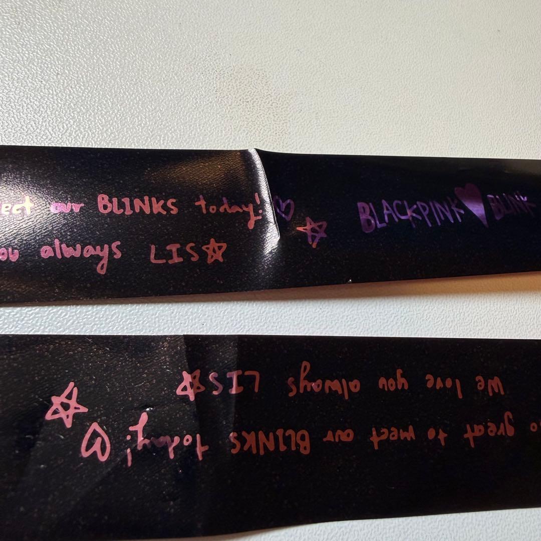 BLACKPINK 2019-2020 銀テープ1本 ※商品説明お読みください — image 3