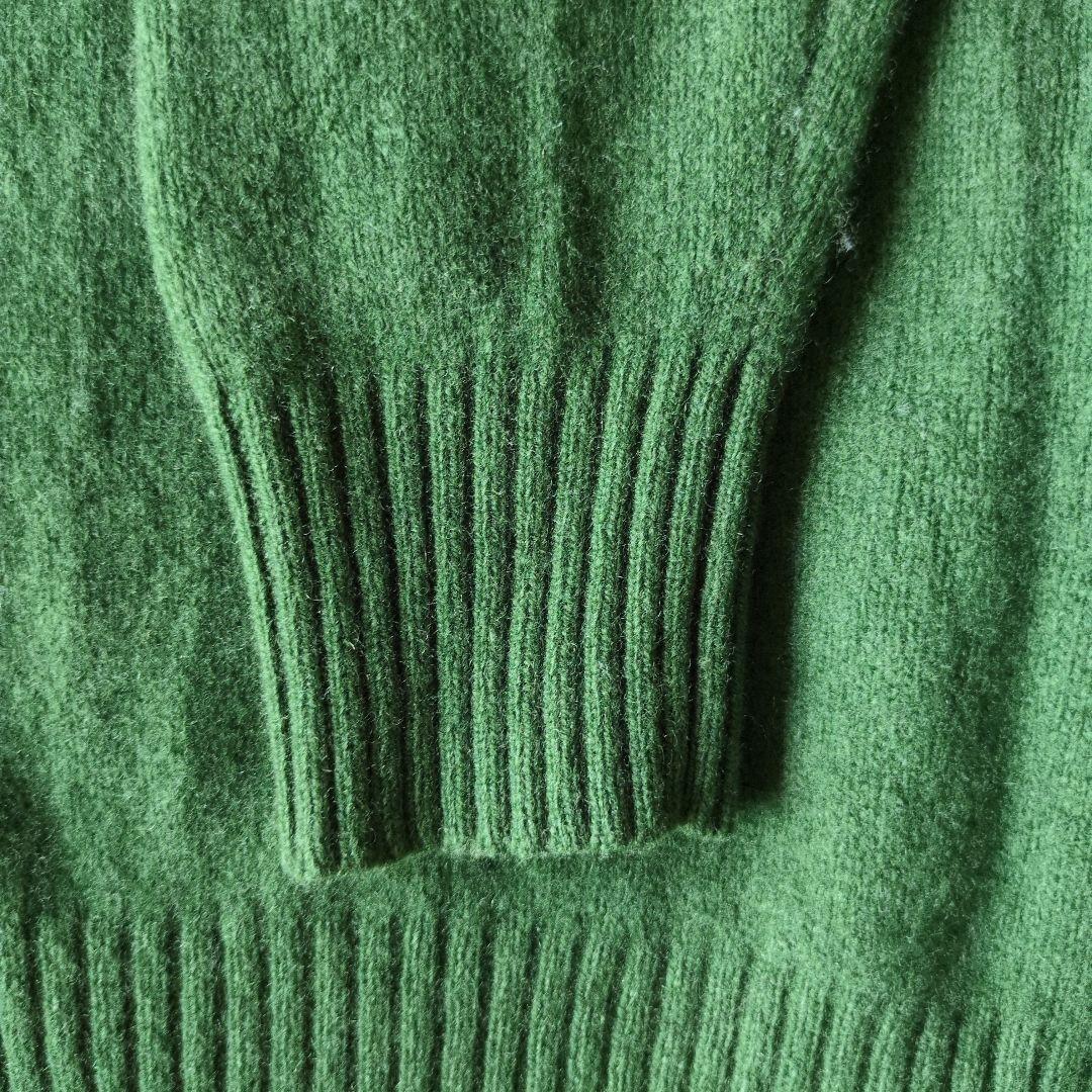 UNIQLO クルーネックニット 長袖 グリーン — image 2