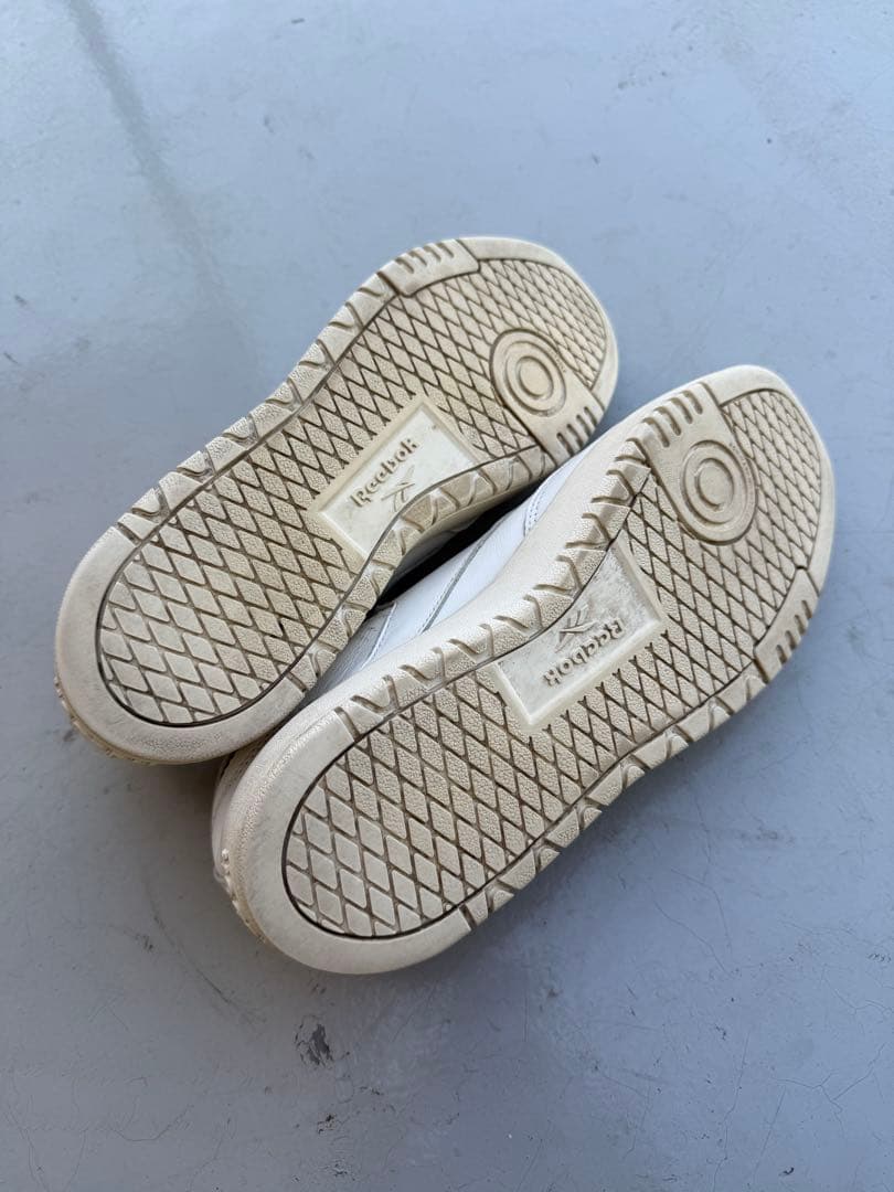 Reebok Club C 27.5cm ホワイト グリーン　レトロ　スニーカー — image 3