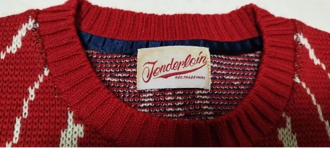 TENDERLOIN テンダーロイン WING ウイング セーター S 美品 — image 4