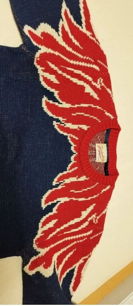 TENDERLOIN テンダーロイン WING ウイング セーター S 美品 — image 5
