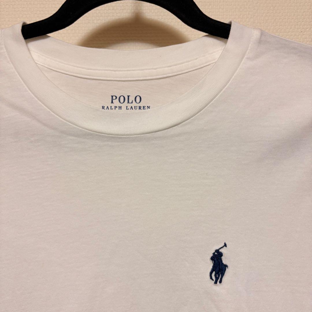Polo Ralph Lauren 長袖 Tシャツ ホワイト　 Sサイズ — image 2