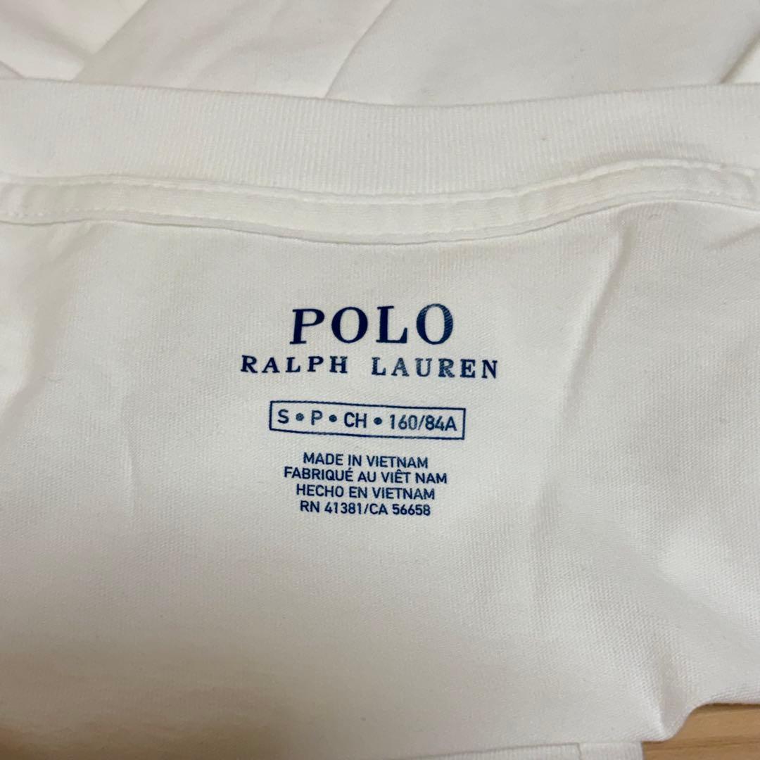 Polo Ralph Lauren 長袖 Tシャツ ホワイト　 Sサイズ — image 4