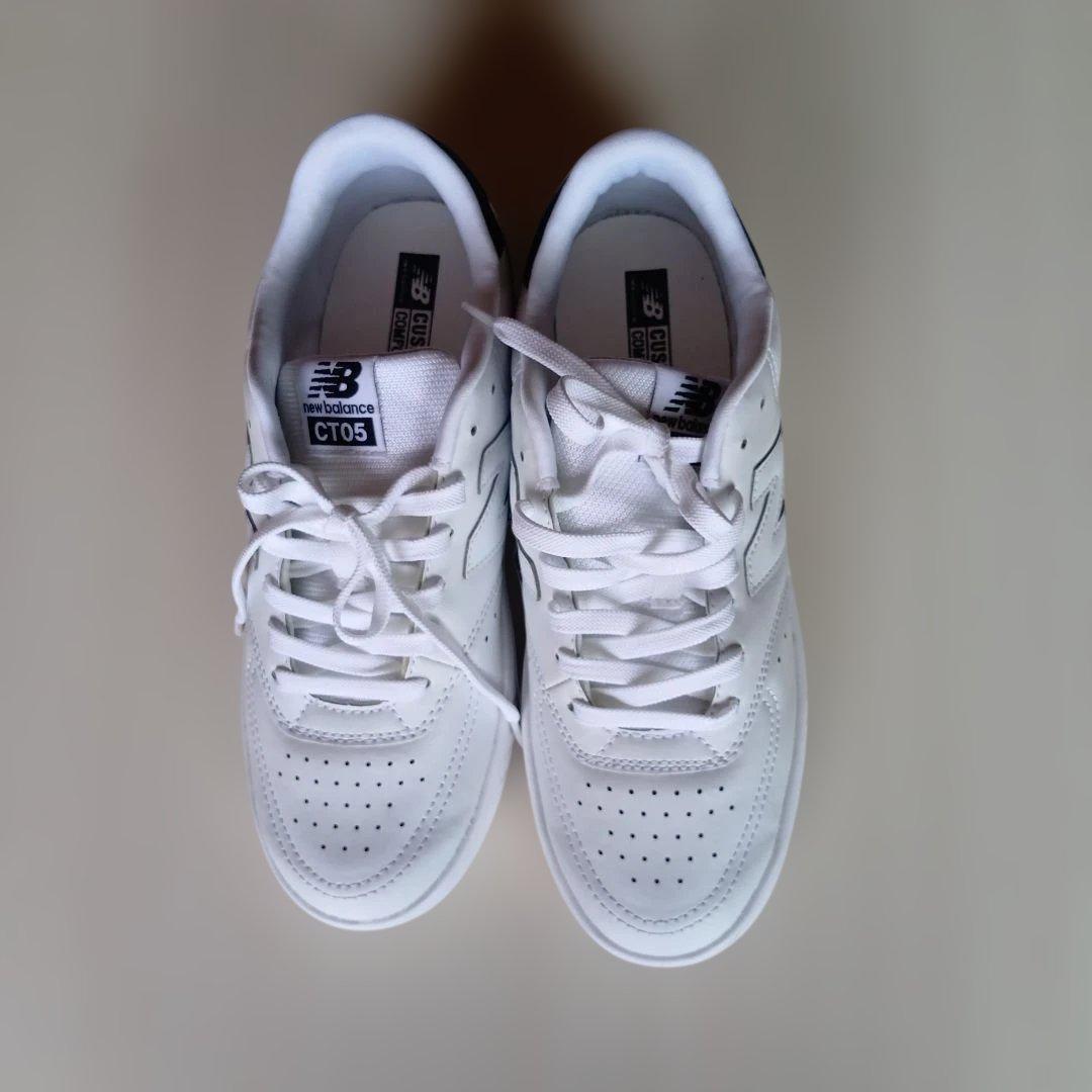 New Balance CT05 ホワイト ブラック スニーカー — image 3