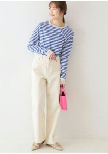 SLOBE IENA レイヤードスリーブロンTEE ボーダー — image 3