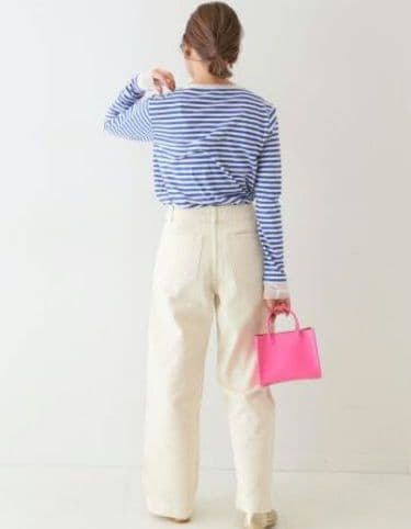 SLOBE IENA レイヤードスリーブロンTEE ボーダー — image 4