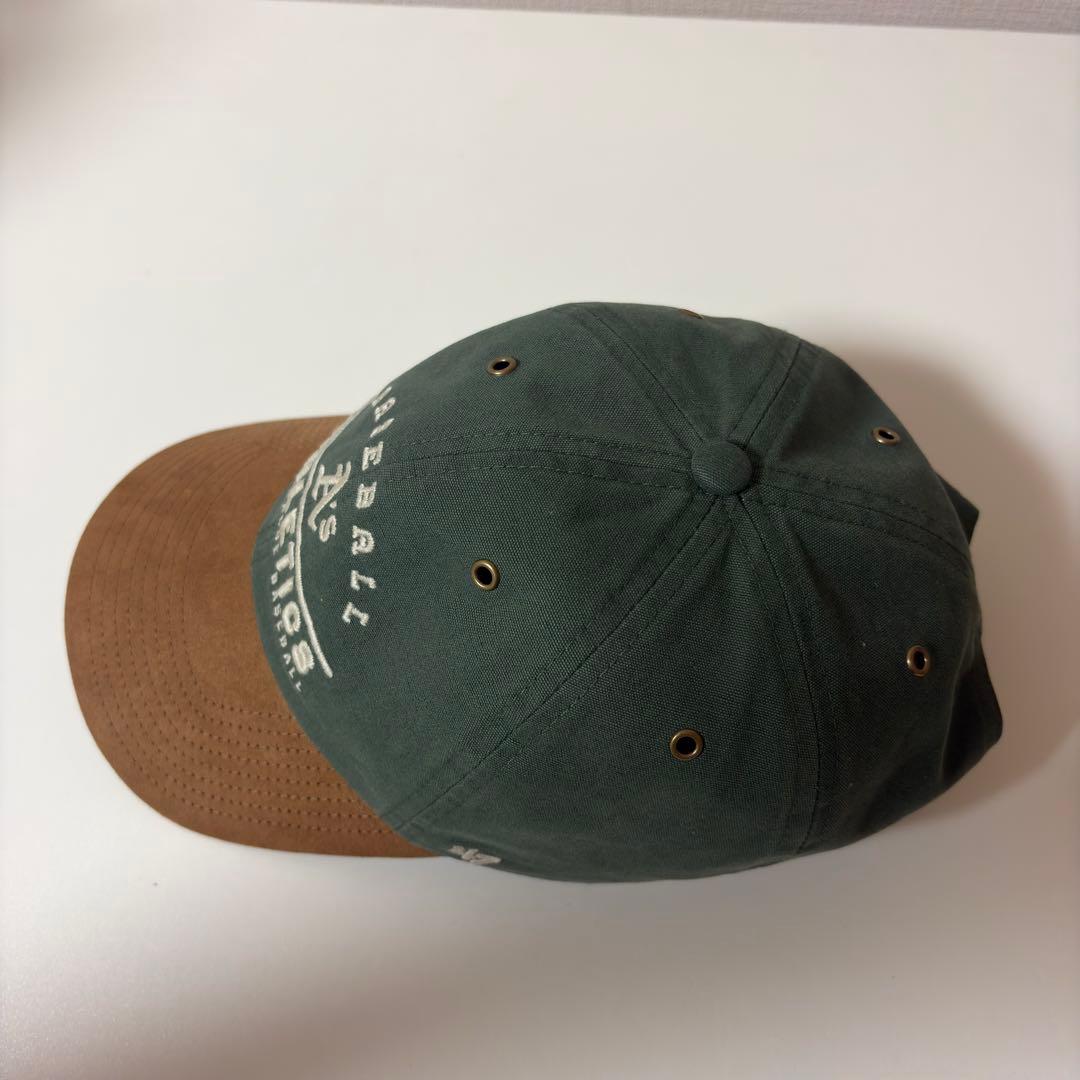 【超美品】 47 クリーンナップ WINDHAM ボトルグリーン スエード — image 4