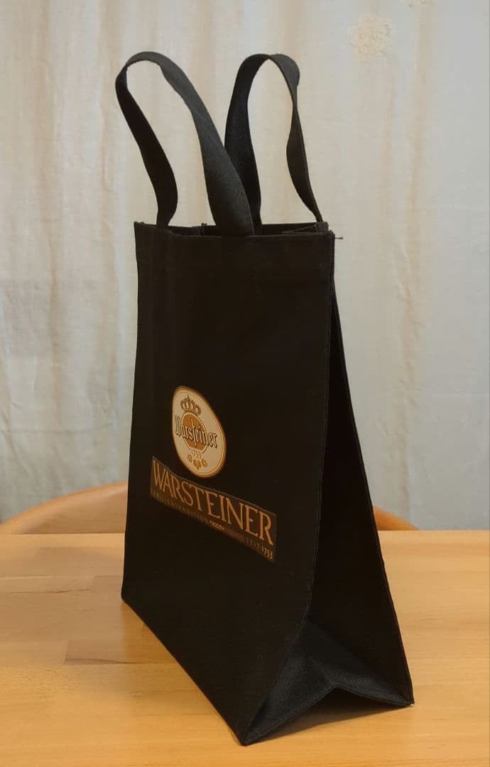 Warsteiner トートバッグ 黒 — image 3