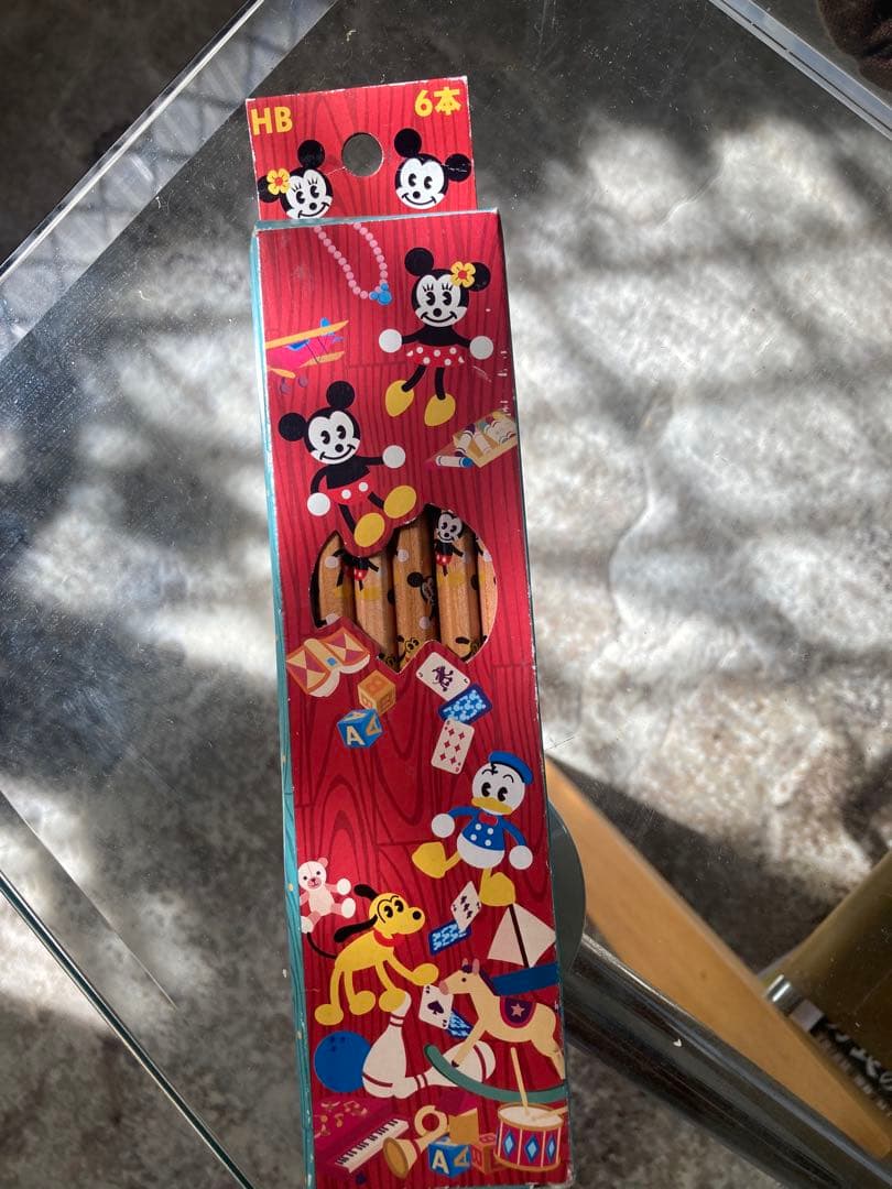 東京ディズニーランド　ミッキーマウス　レトロえんぴつ　HB 6本 — image 2