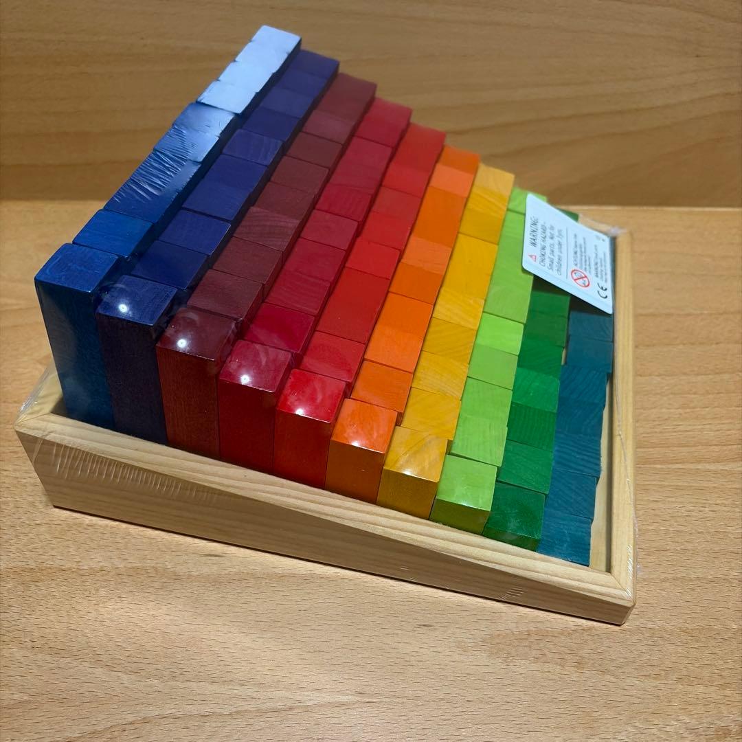 【新品未開封】GRIMM’S グリムス にじのカウンティングブロック — image 2