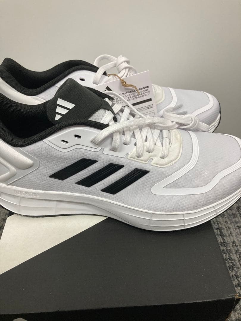 adidas スニーカー DURAMO 10 HQ4130 ホワイト ブラック — image 5