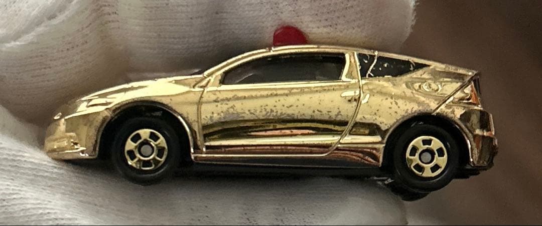 トミカ博 非売品 ホンダ CR-Z 覆面パトロールカー 金メッキバージョン — image 3