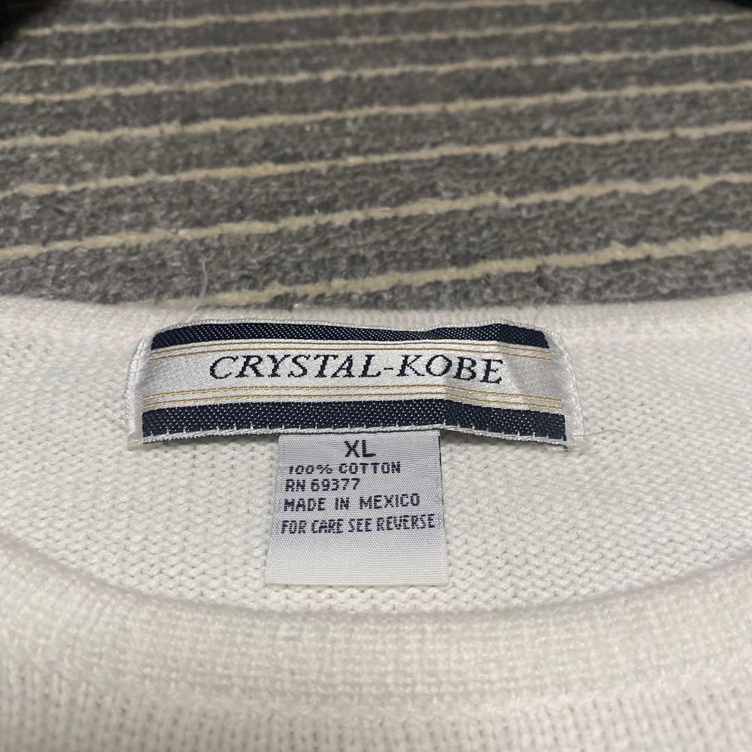 CRYSTAL-KOBE アメリカ国旗刺繍 ノースリーブ XL — image 2