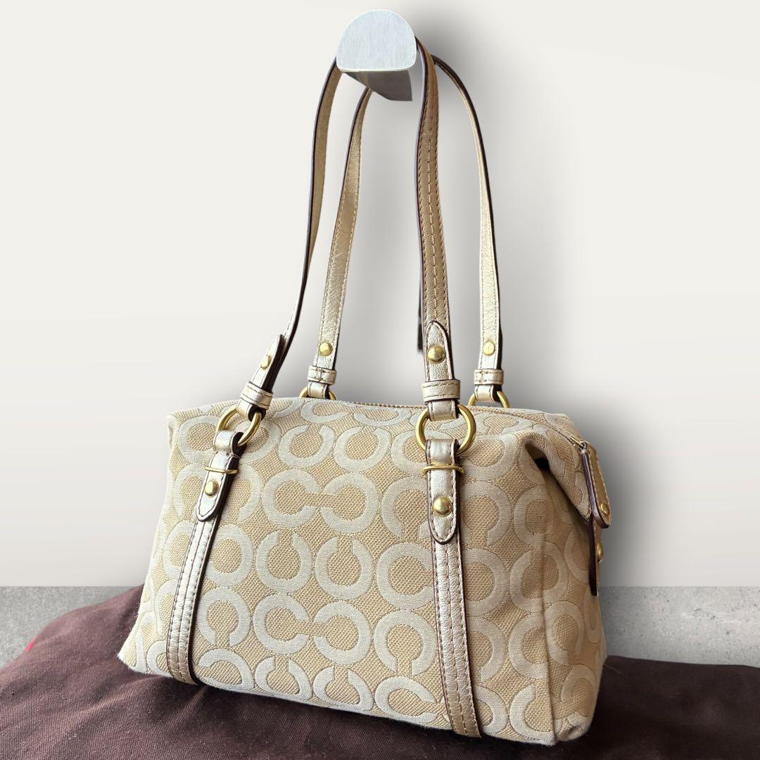 COACH コーチ ハンドバッグ アクセサリーポーチ ミニ オプアート — image 3
