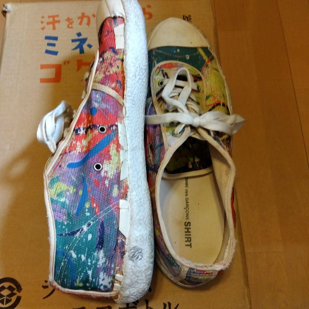 COMME des GARCONS SHIRT ペイントスニーカー — image 2