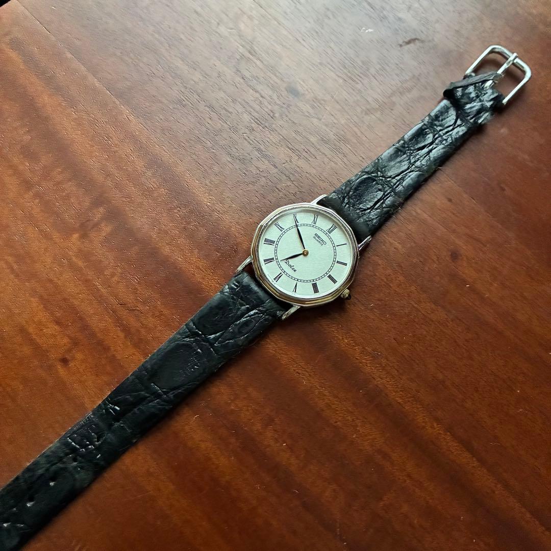 稼働　電池新品　seiko dolce ヴィンテージ　ウォッチ　vague — image 2