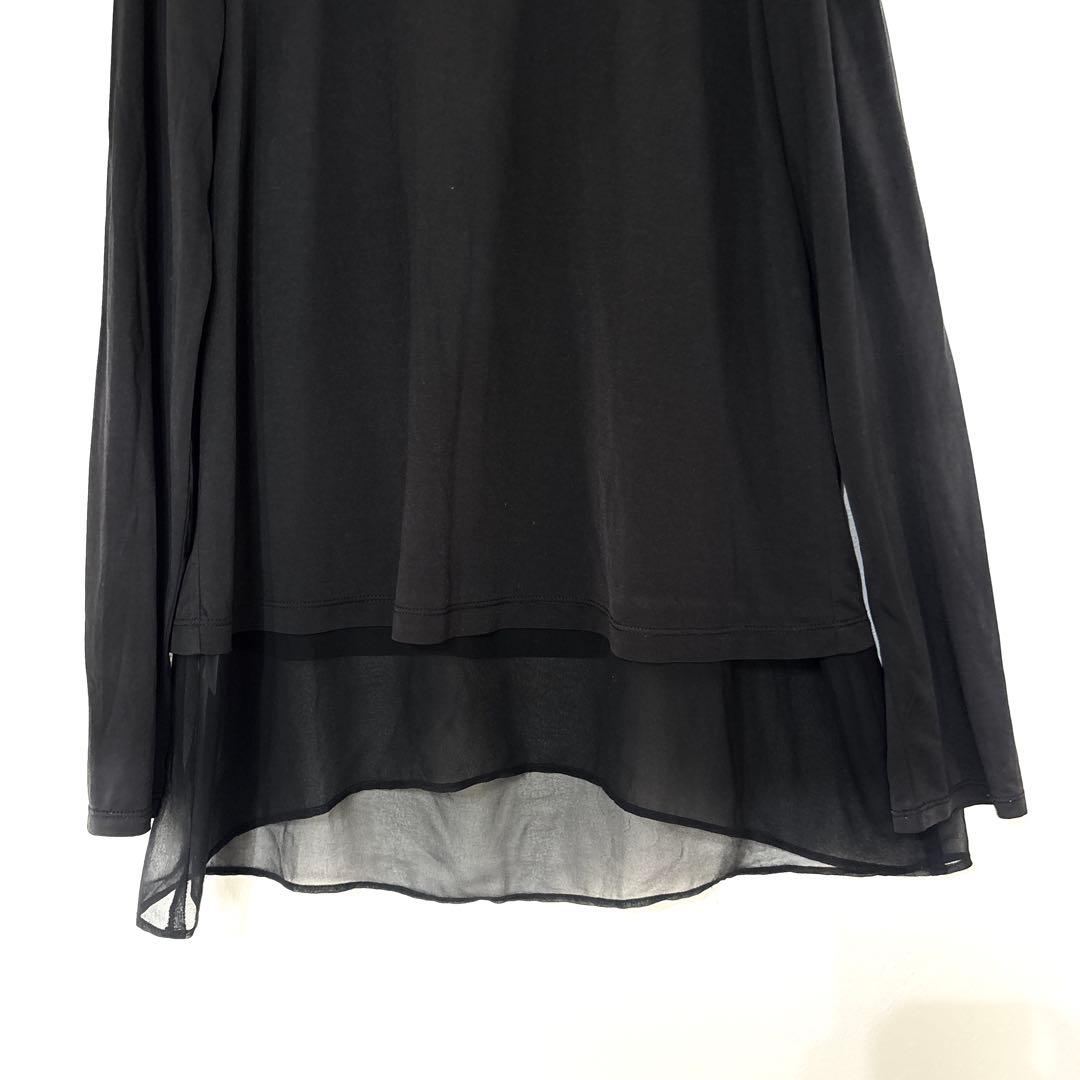 icb 長袖 カットソー ブラック Mサイズ 接触冷感 美品 — image 3