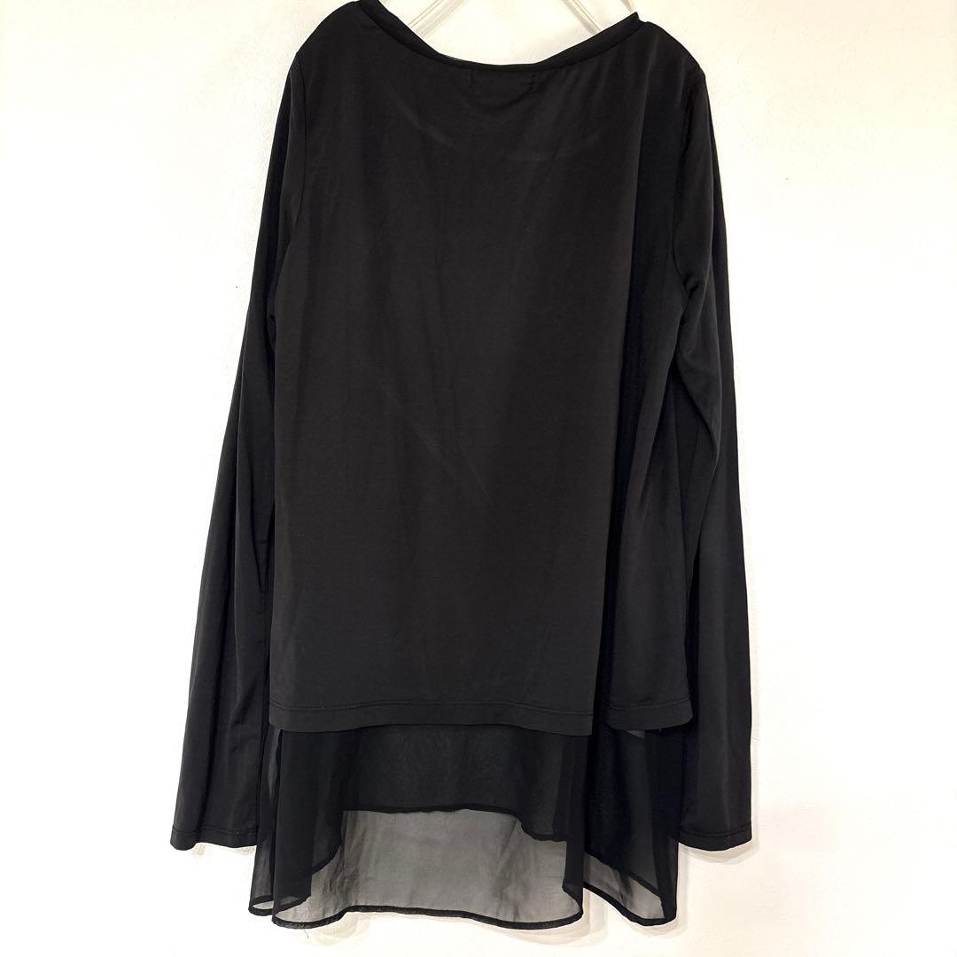 icb 長袖 カットソー ブラック Mサイズ 接触冷感 美品 — image 5