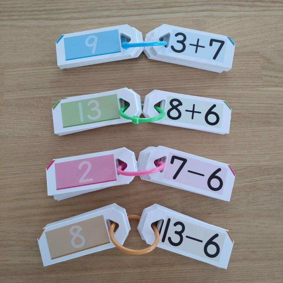 新品未使用 計算カード けいさんかあど 小学生 1年生 算数 たし算 ひき算 — image 3