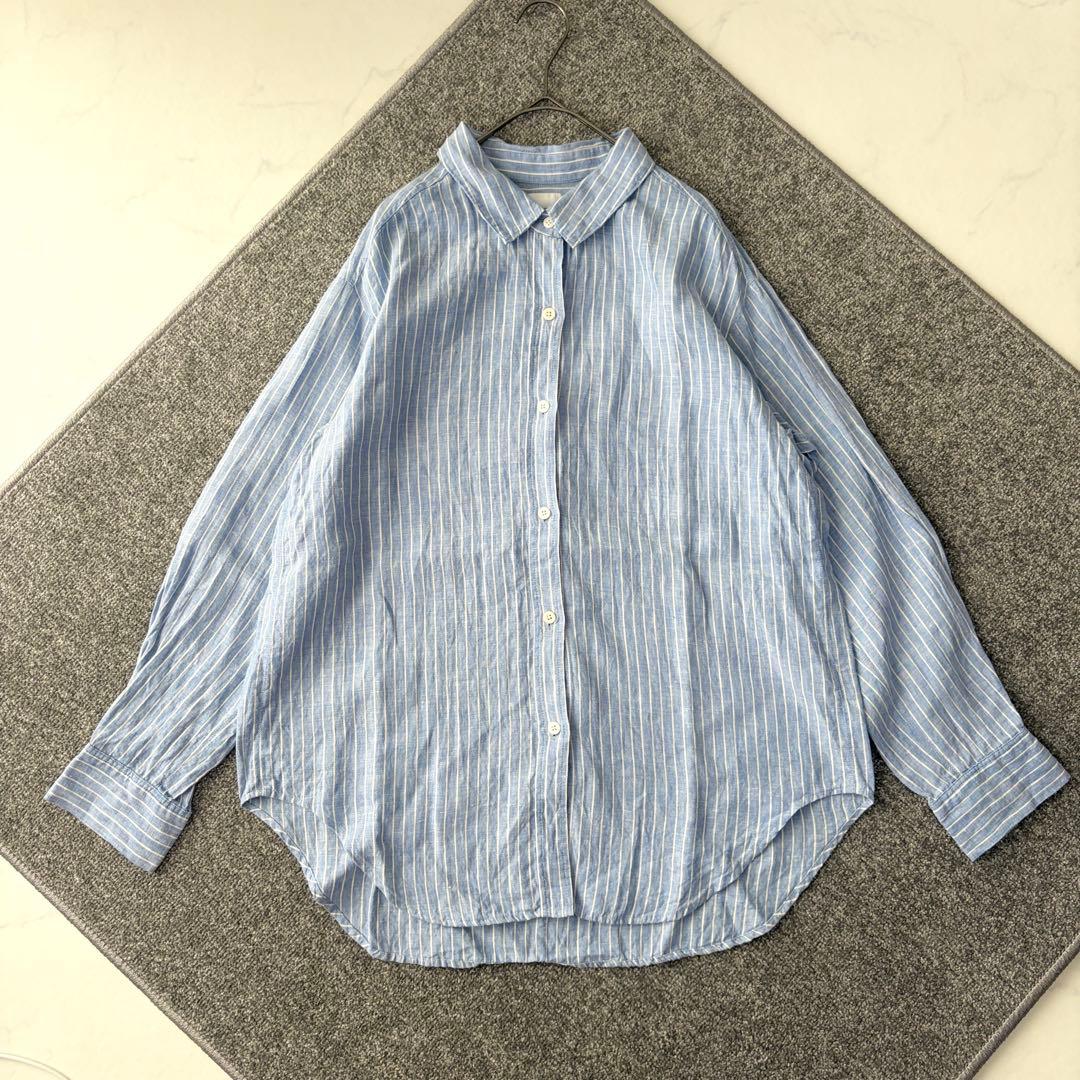 グリーンレーベルリラクシング French Linenブルーストライプ — image 3