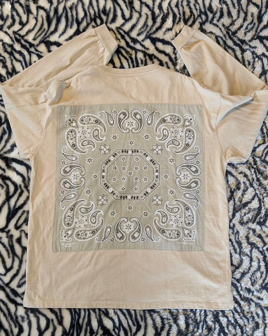 ELEPHANT BRAND ペイズリー柄 長袖カットソー — image 2