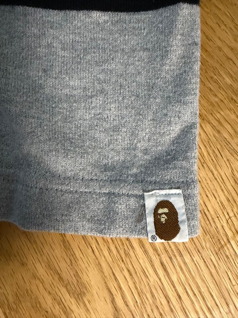 A BATHING APE ボーダー ポロシャツ　キムタク着用　NIGO期　M — image 4
