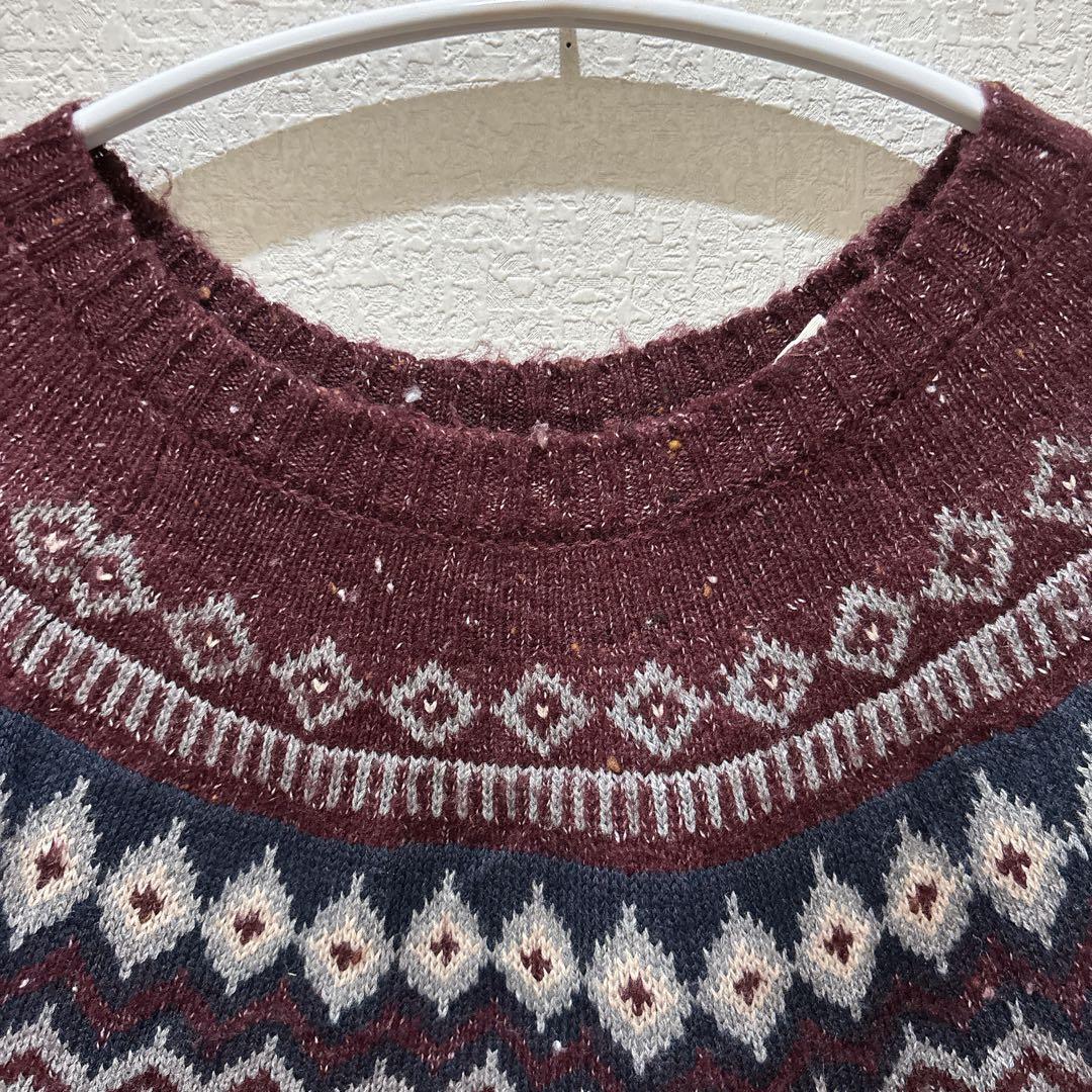 【極暖】Weatherproof VINTAGE ノルディック柄 ネップニット — image 2
