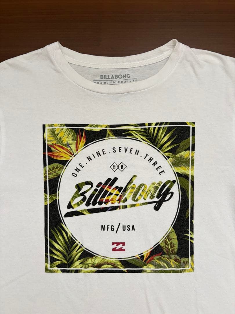 Billabong ボタニカル柄 Tシャツ ホワイト — image 2