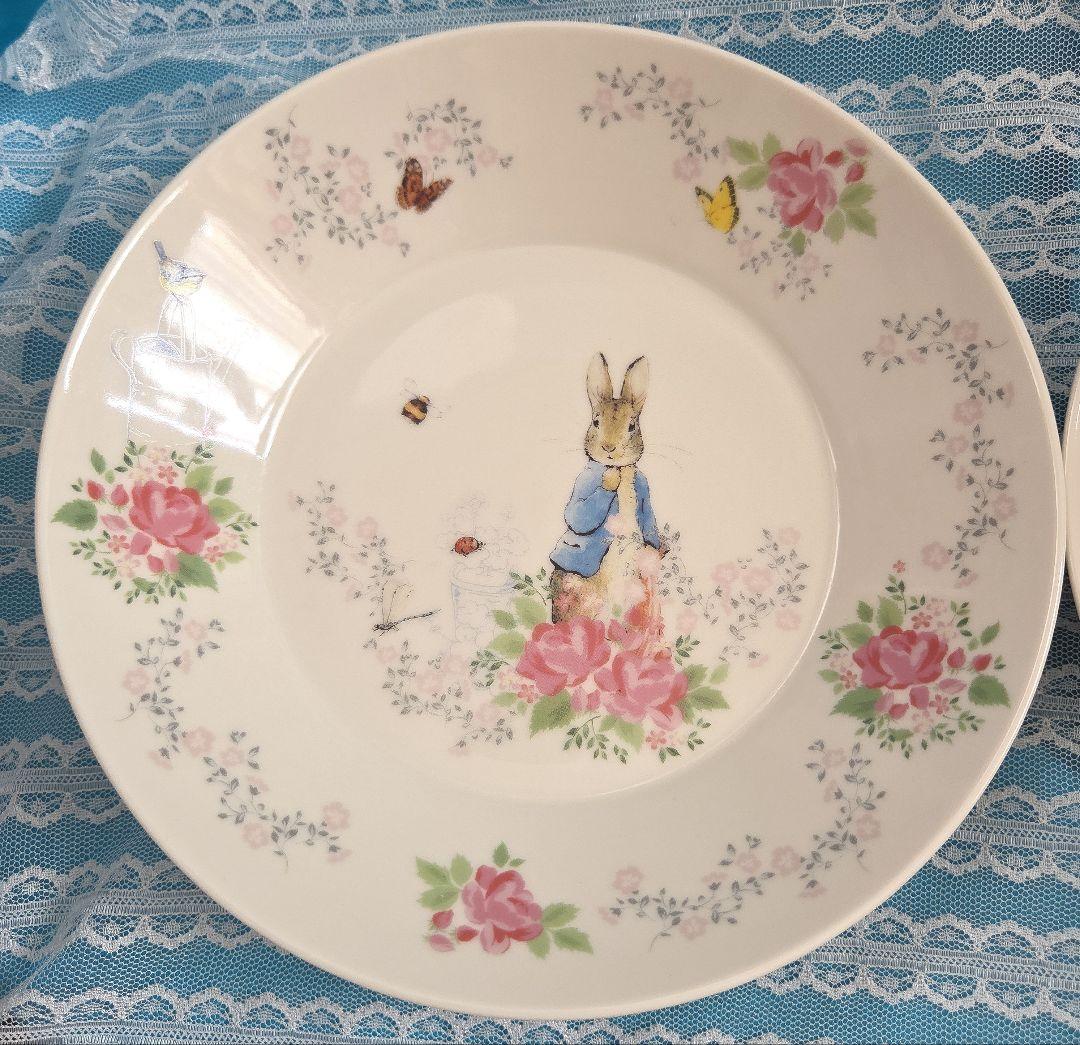 値下げです❣️ピーターラビット皿 パスタ・カレー皿 2枚セット 未使用品 — image 2