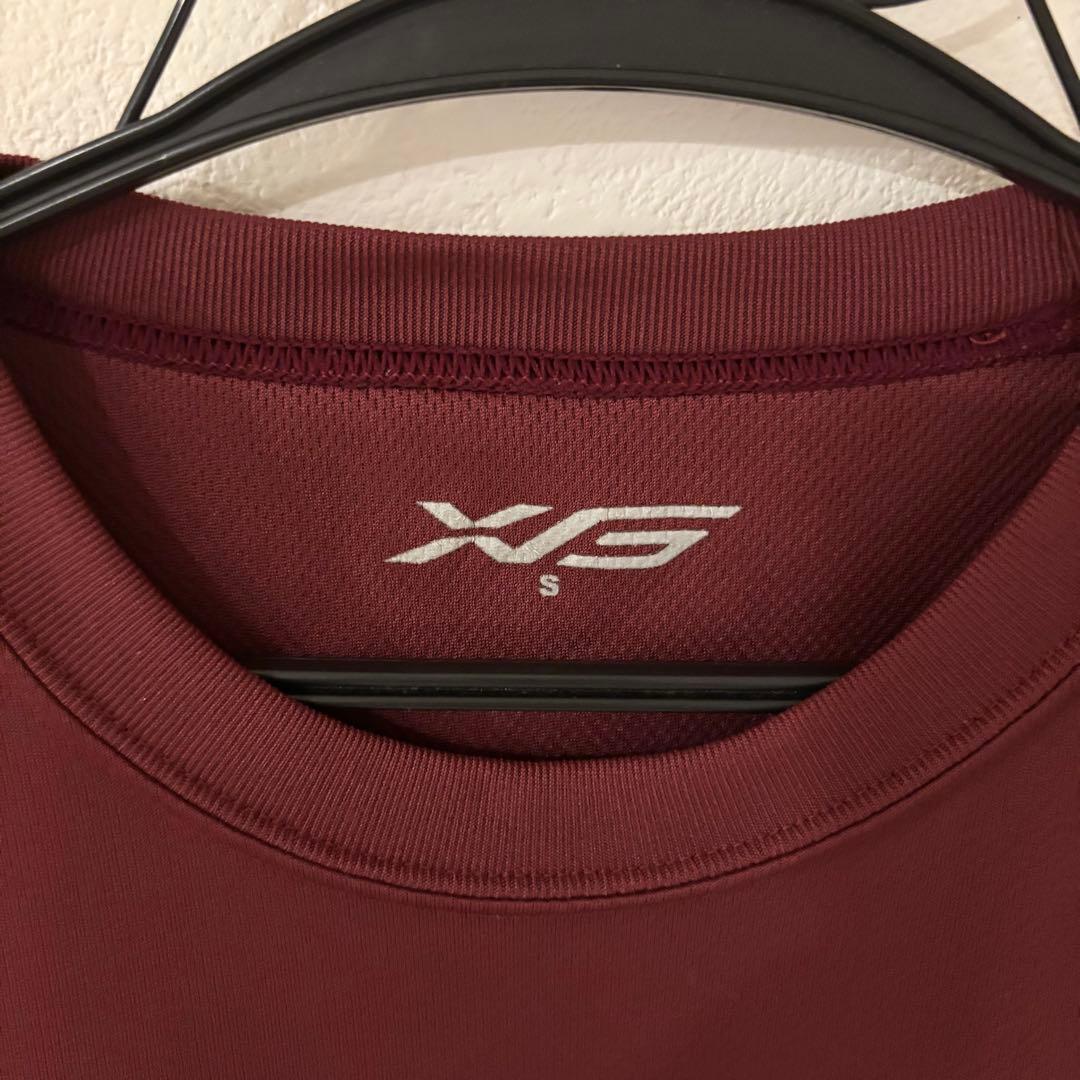 XG バスケットボール プラクティスシャツ バーガンディ S — image 3