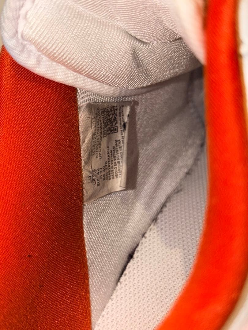 最終値下げNike Air Force 1 White Orange — image 4