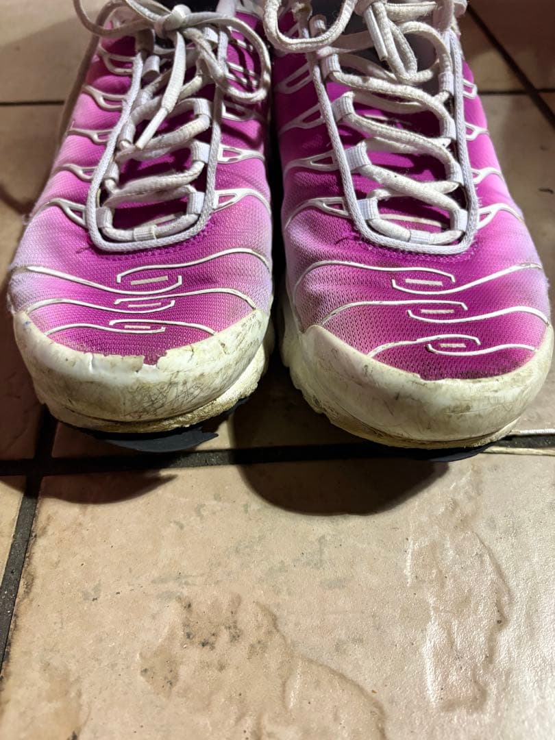NIKE AIR MAX PLUS ピンク グラデーション スニーカー — image 5
