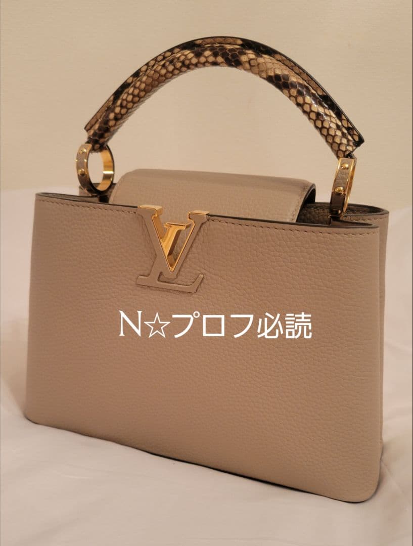 新品未使用☆ルイヴィトン☆カプシーヌBB☆ガレ☆パイソンハンドル — image 3