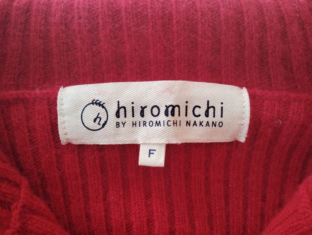 古着　ヒロミチナカノ　　リブニットセーター — image 3