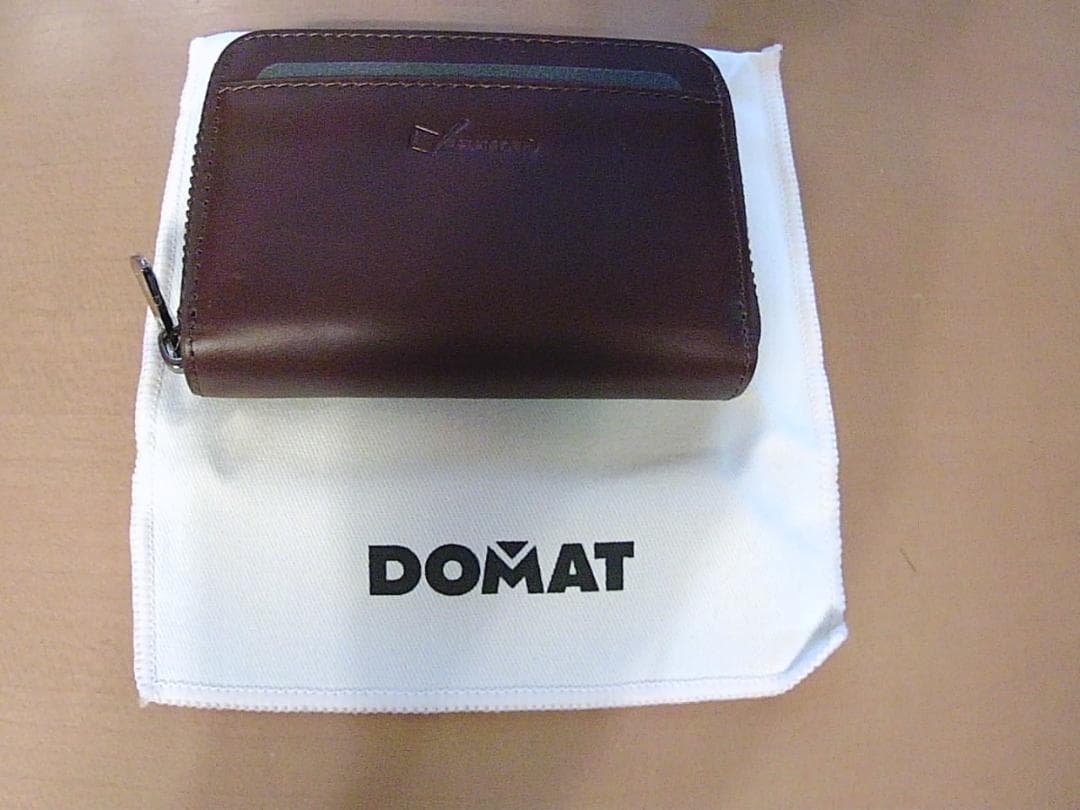 DOMAT レザーコインケース 小銭入れ ブラウン — image 3