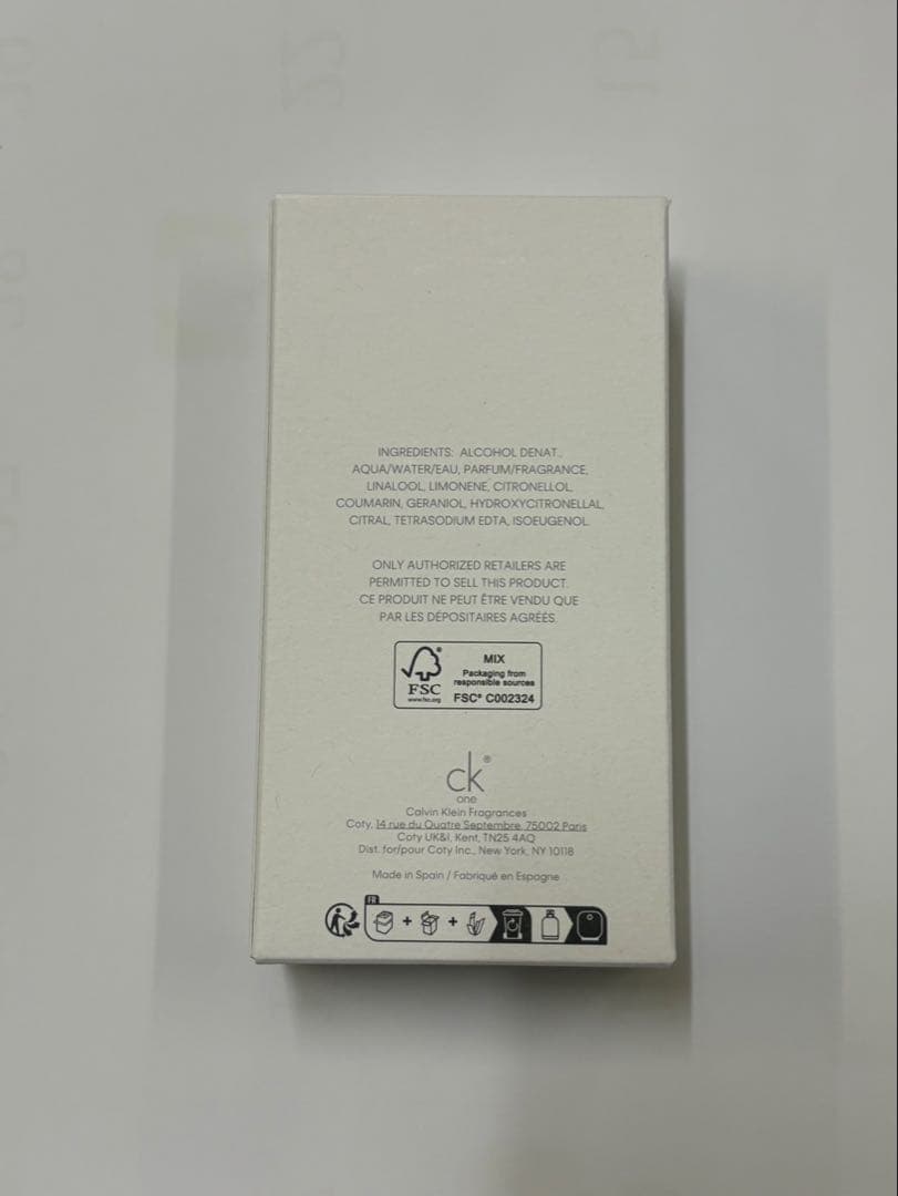 CK Oneのオードトワレ100ml（スプレー付き）　6 — image 2