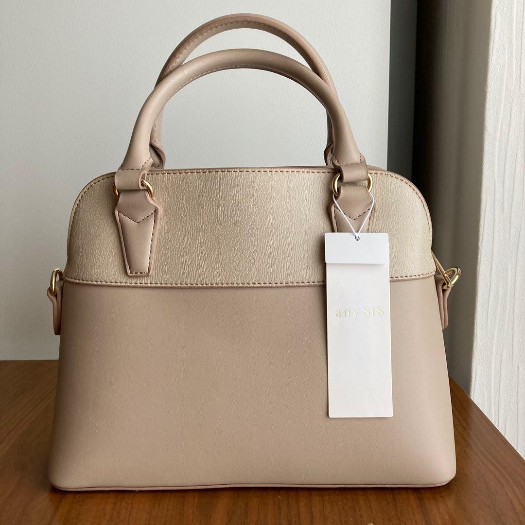 【未使用】any SiSハンドバッグ 2way グレージュ ショルダー — image 2