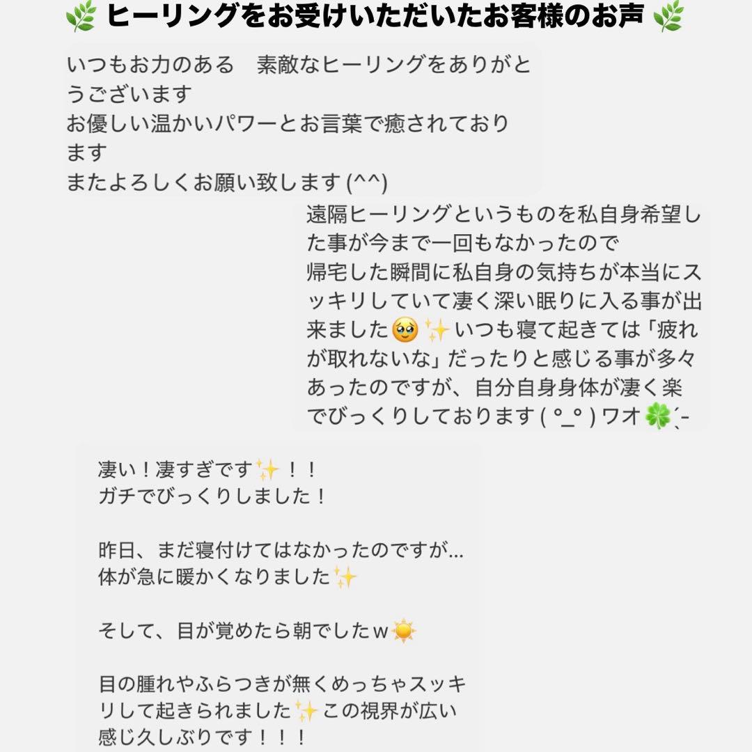 【1日1名様限定】遠隔ヒーリング×チャクラ調整 60分 — image 5