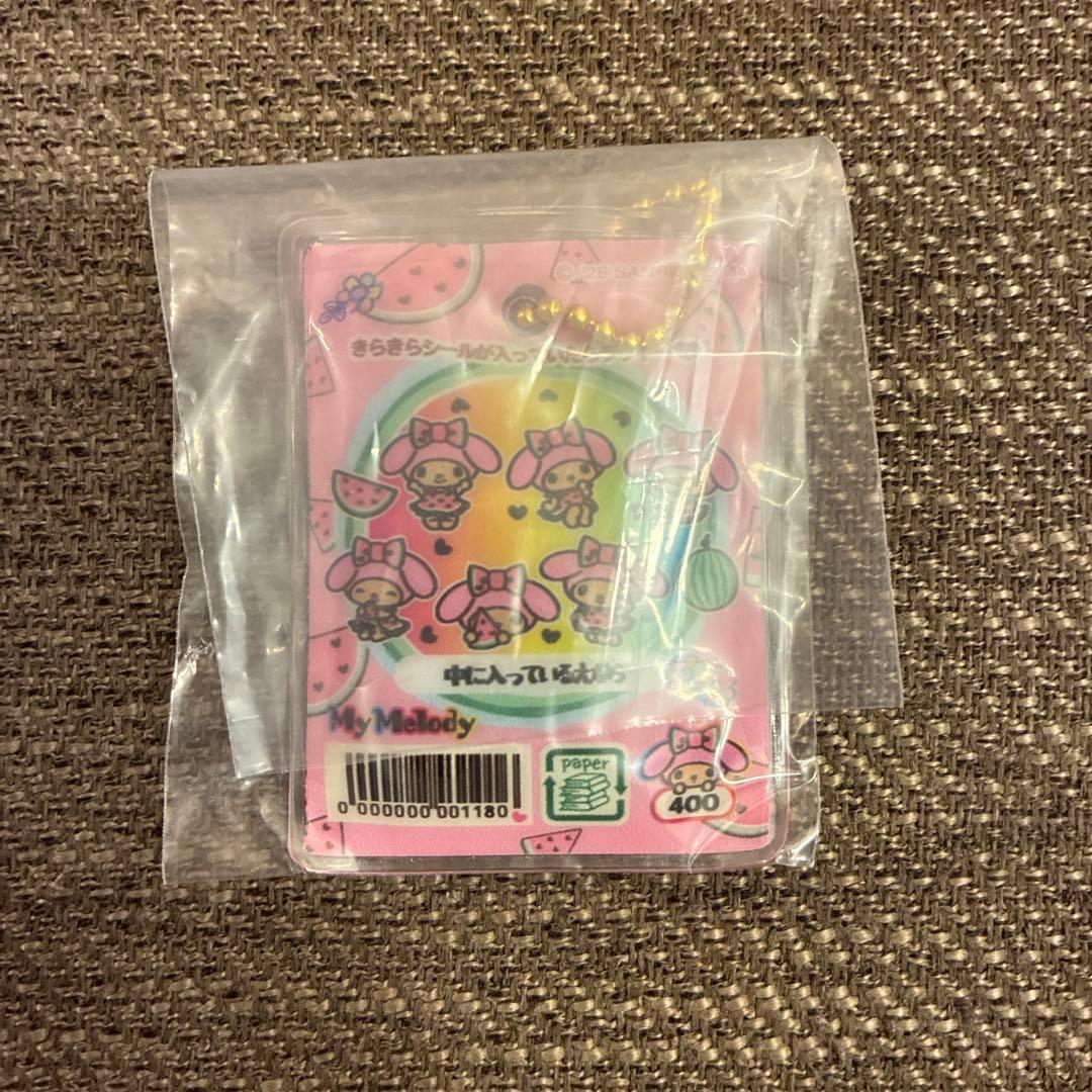 【最安値】サンリオ　シャカシャカフレークシール風チャーム　　マイメロ — image 2