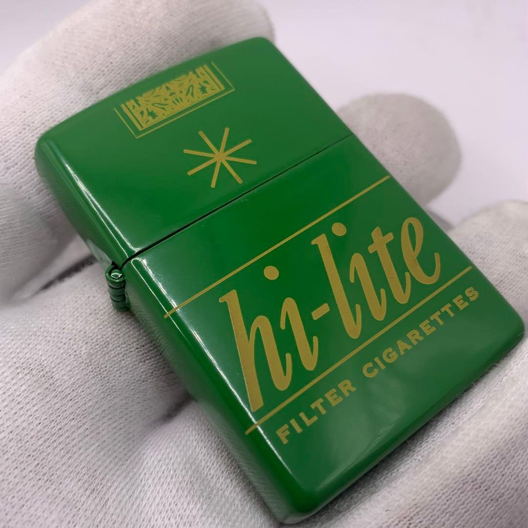 【オク】【灰皿付き】　ハイライト hi-lite グリーン　オイルライ — image 2