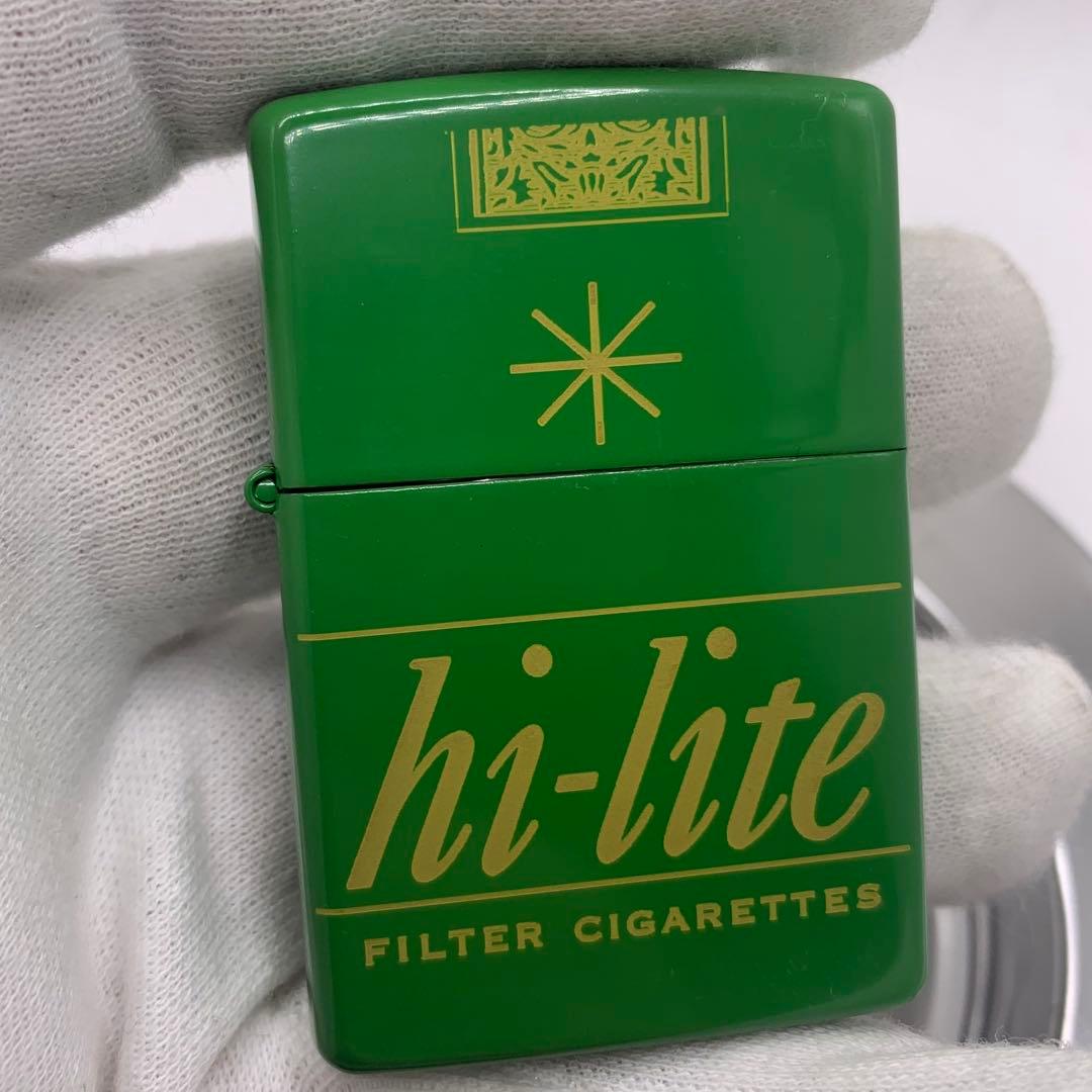 【オク】【灰皿付き】　ハイライト hi-lite グリーン　オイルライ — image 3