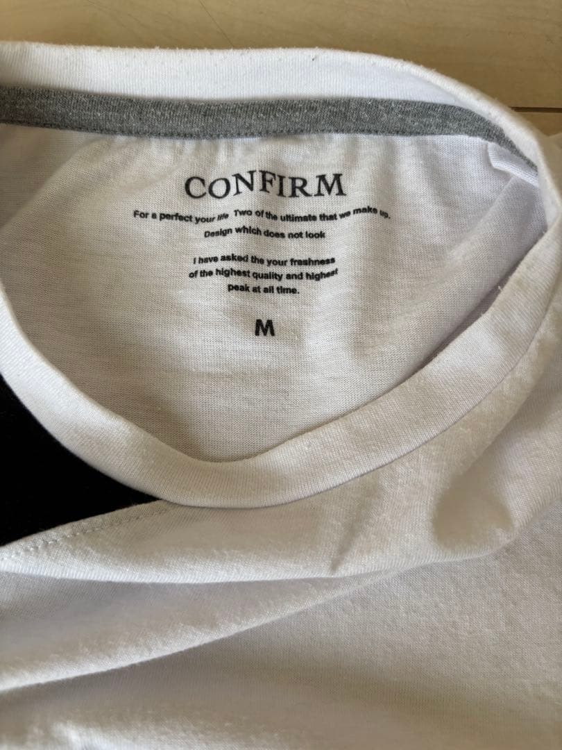 confirm Tシャツ　M — image 3