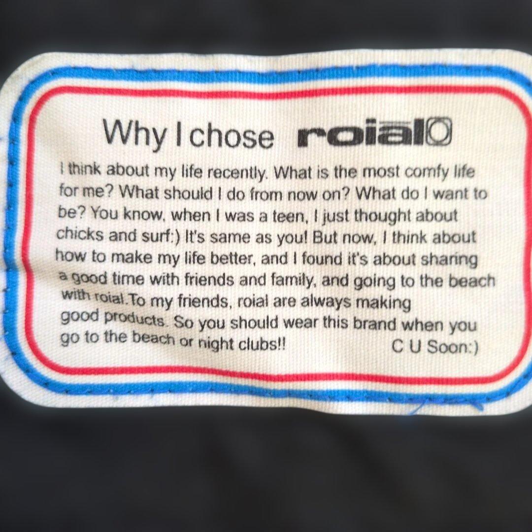ROIAL 半袖 Tシャツ ブラック ヒョウ柄ロゴ Mサイズ — image 5