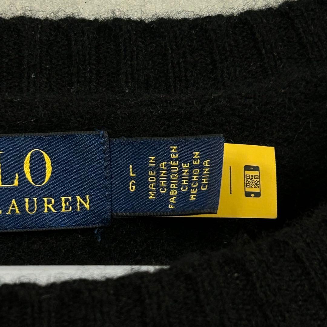 Polo Ralph Lauren クルーネックニット ブラック L — image 3