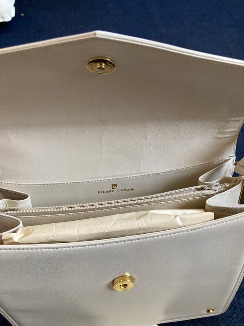 Pierre Cardin ハンドバッグ オフホワイト2way — image 4