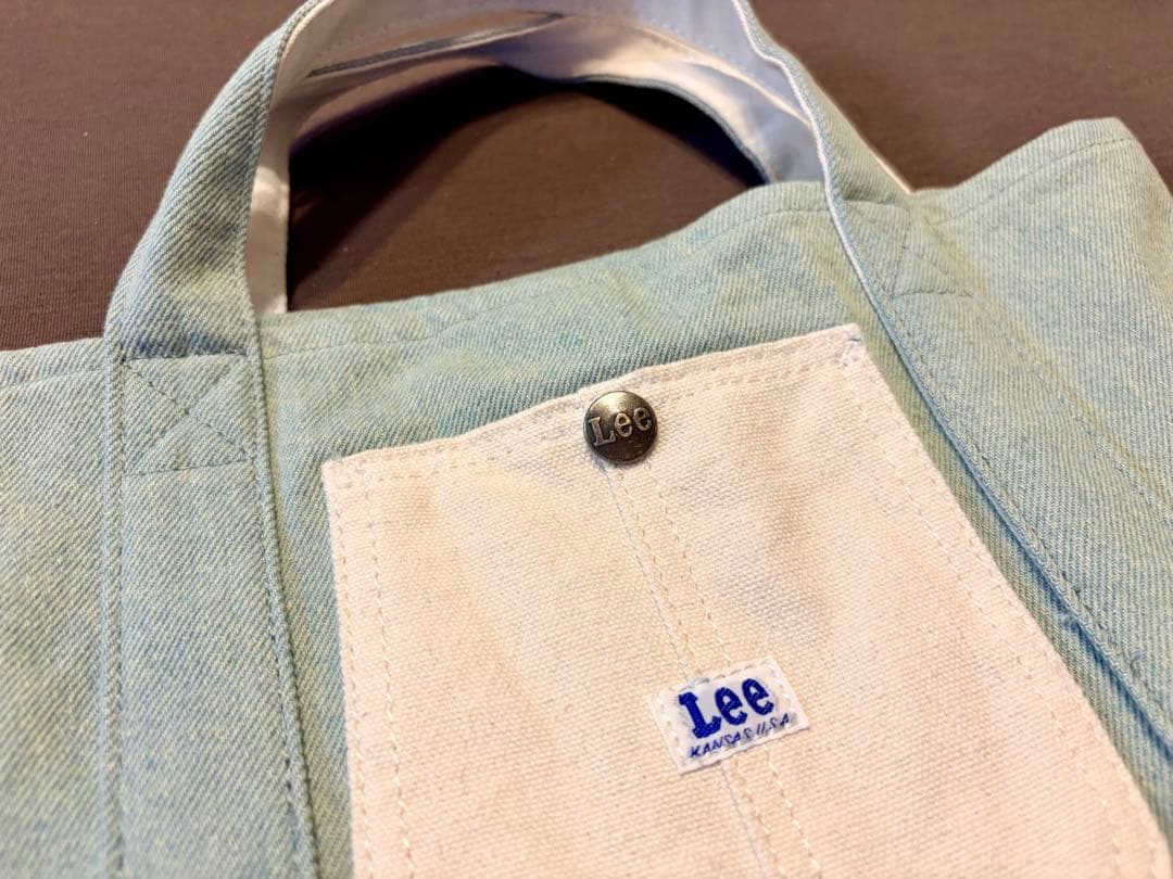 Lee デニム トートバッグ ミニバッグ — image 2
