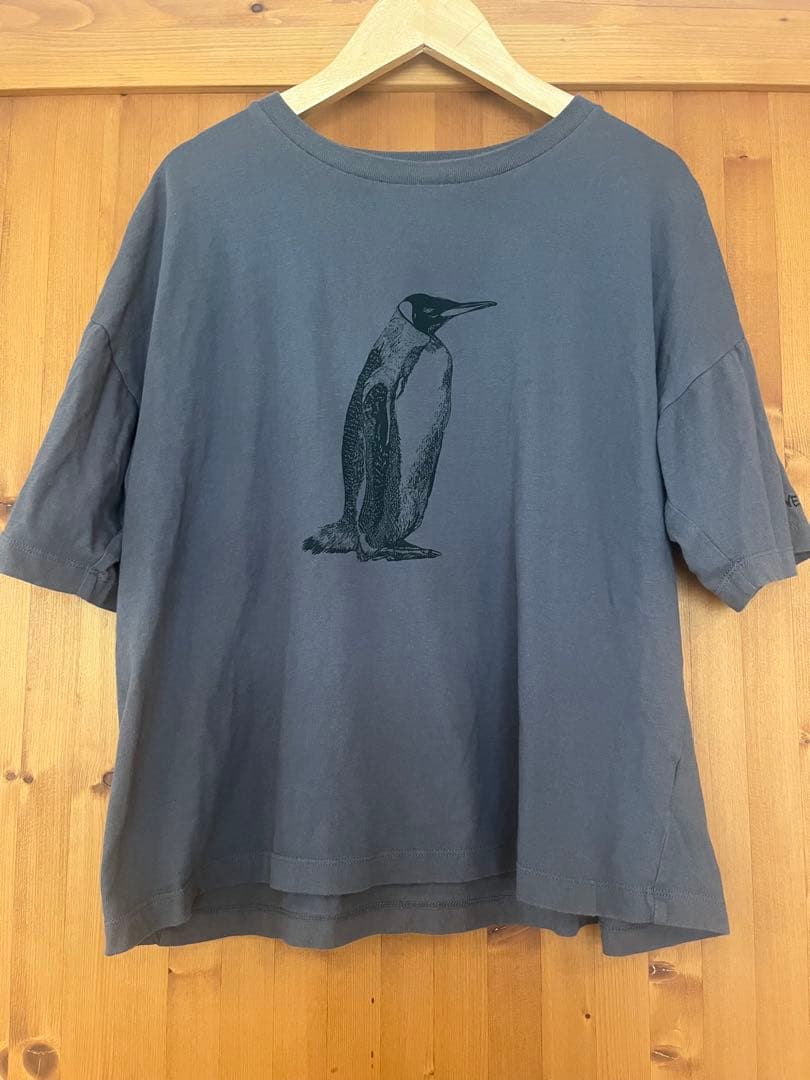 studio CLIP アソートアニマルプリントTシャツ チャコールグレー — image 2
