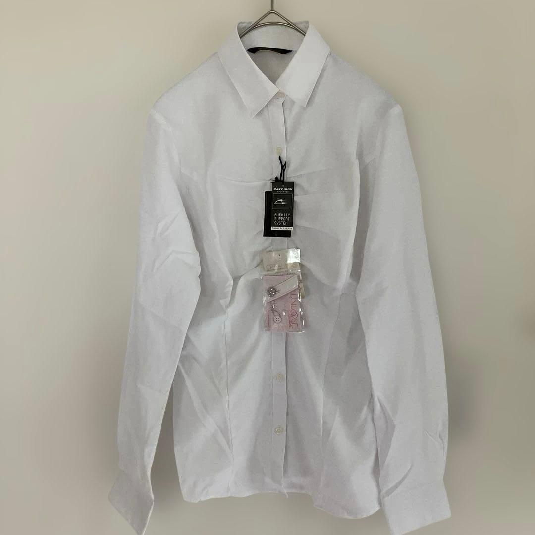 《新品》m.f editorial タカキュー　胸元シャーリングブラウス　S — image 2