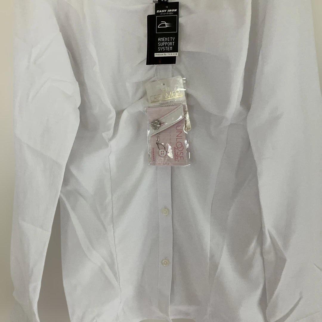 《新品》m.f editorial タカキュー　胸元シャーリングブラウス　S — image 4